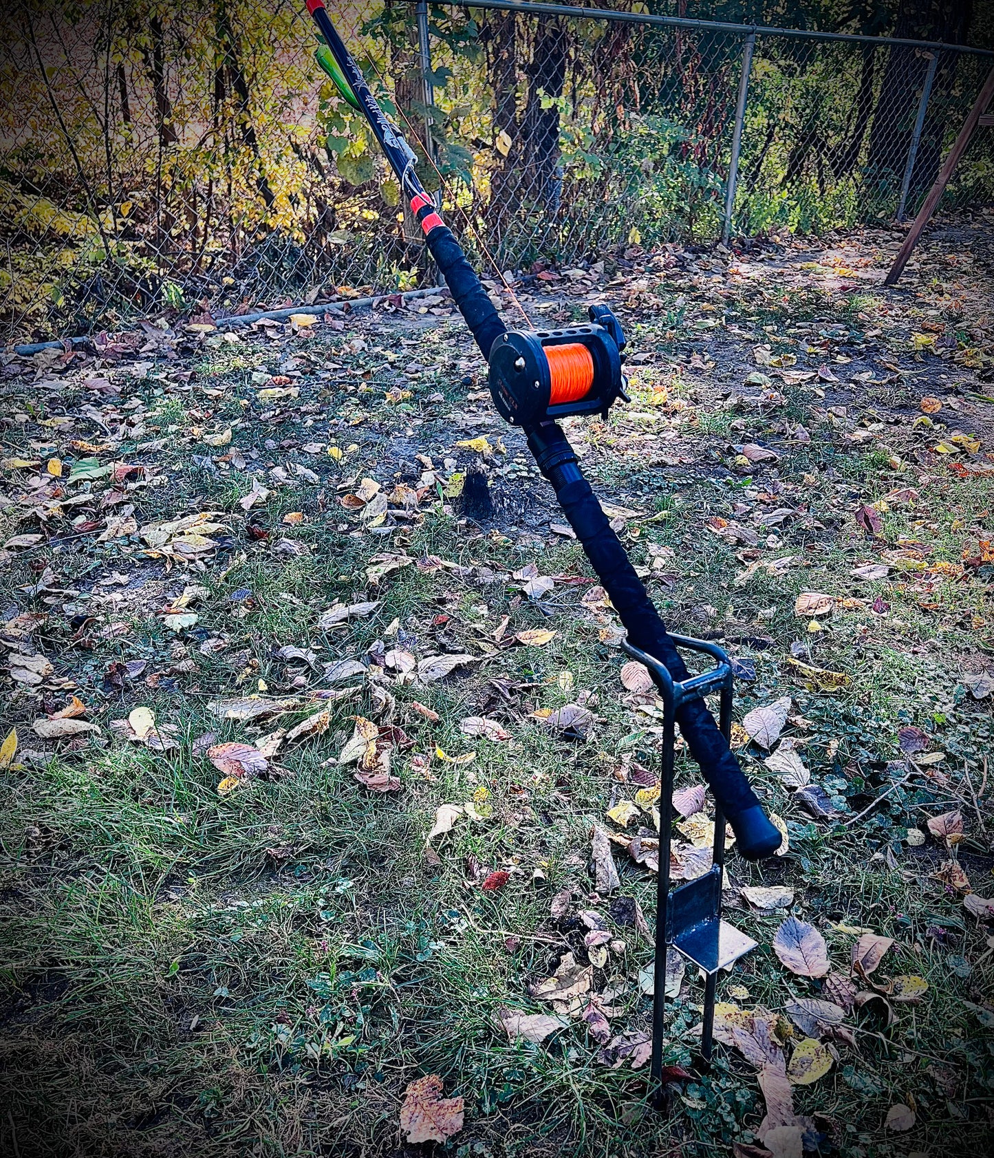 Permi-Step 3 Position Bank Fishing Rod Holder