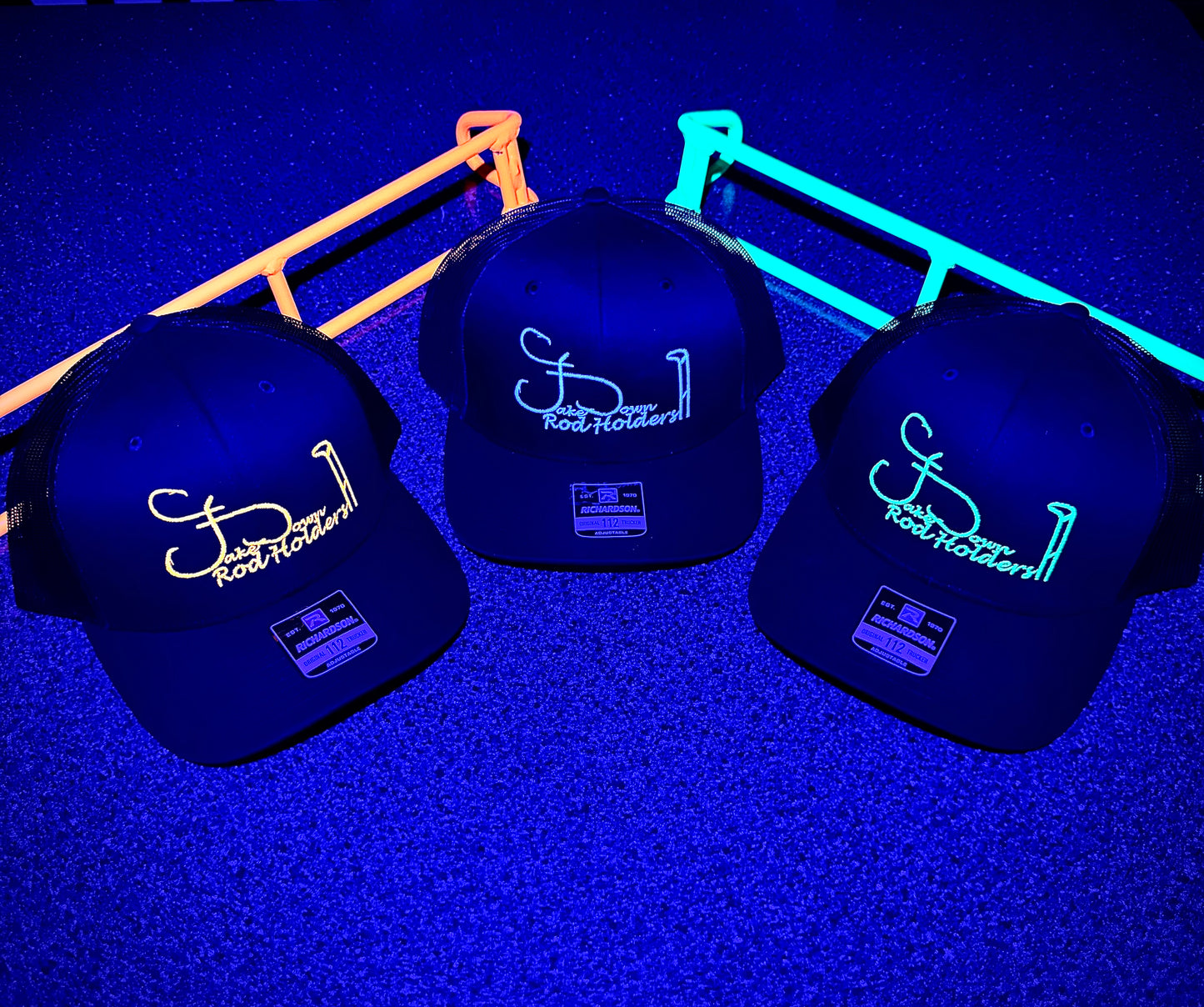 Official Takedown Rod Holders Hats (6 Options)
