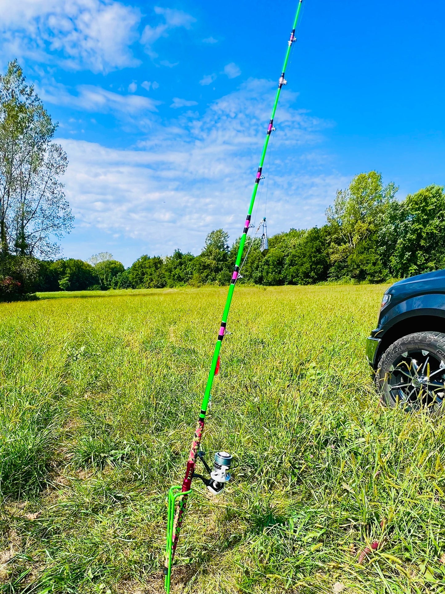 Takedown 3 Position Bank Fishing Rod Holder