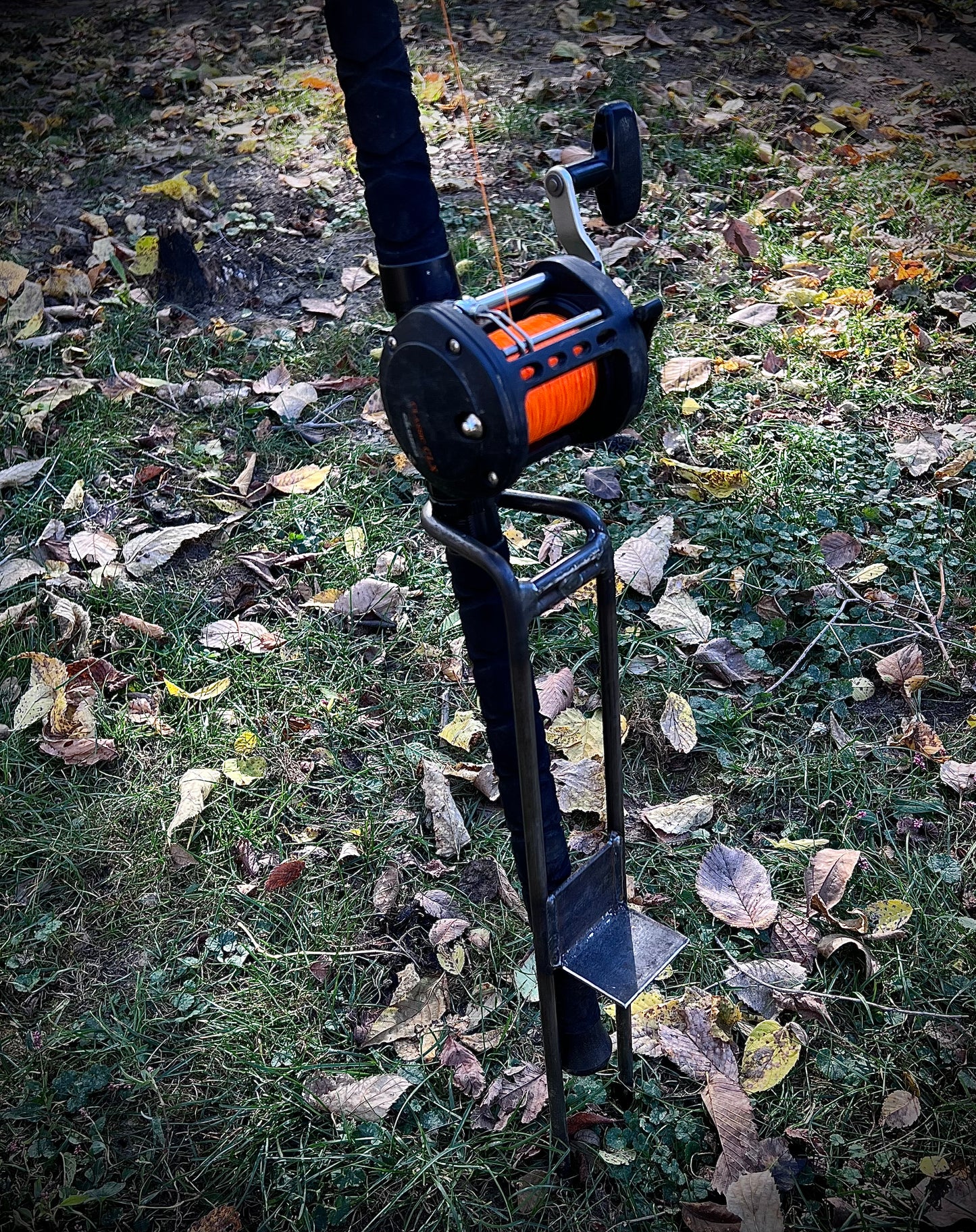Permi-Step 3 Position Bank Fishing Rod Holder