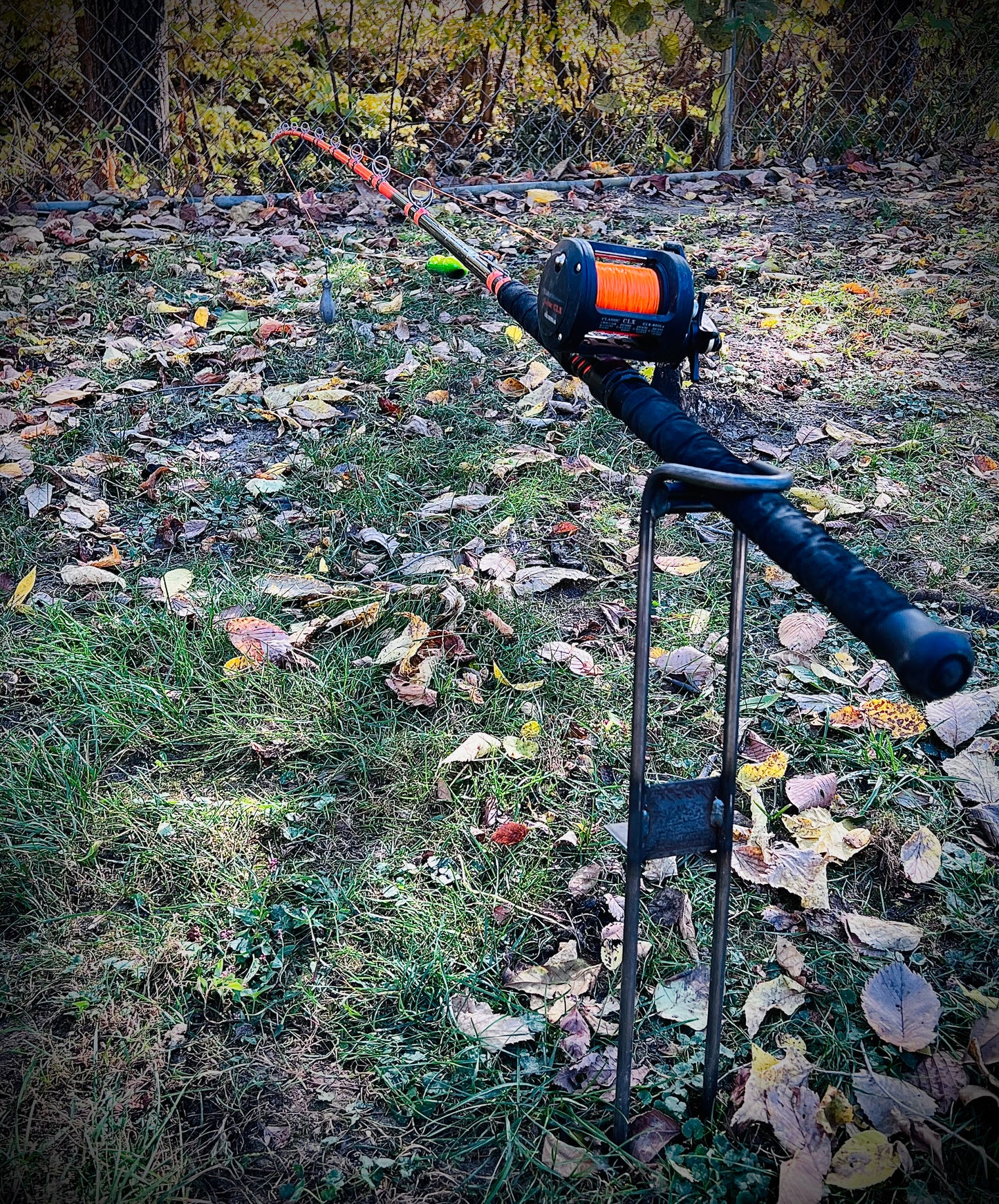 Permi-Step 3 Position Bank Fishing Rod Holder