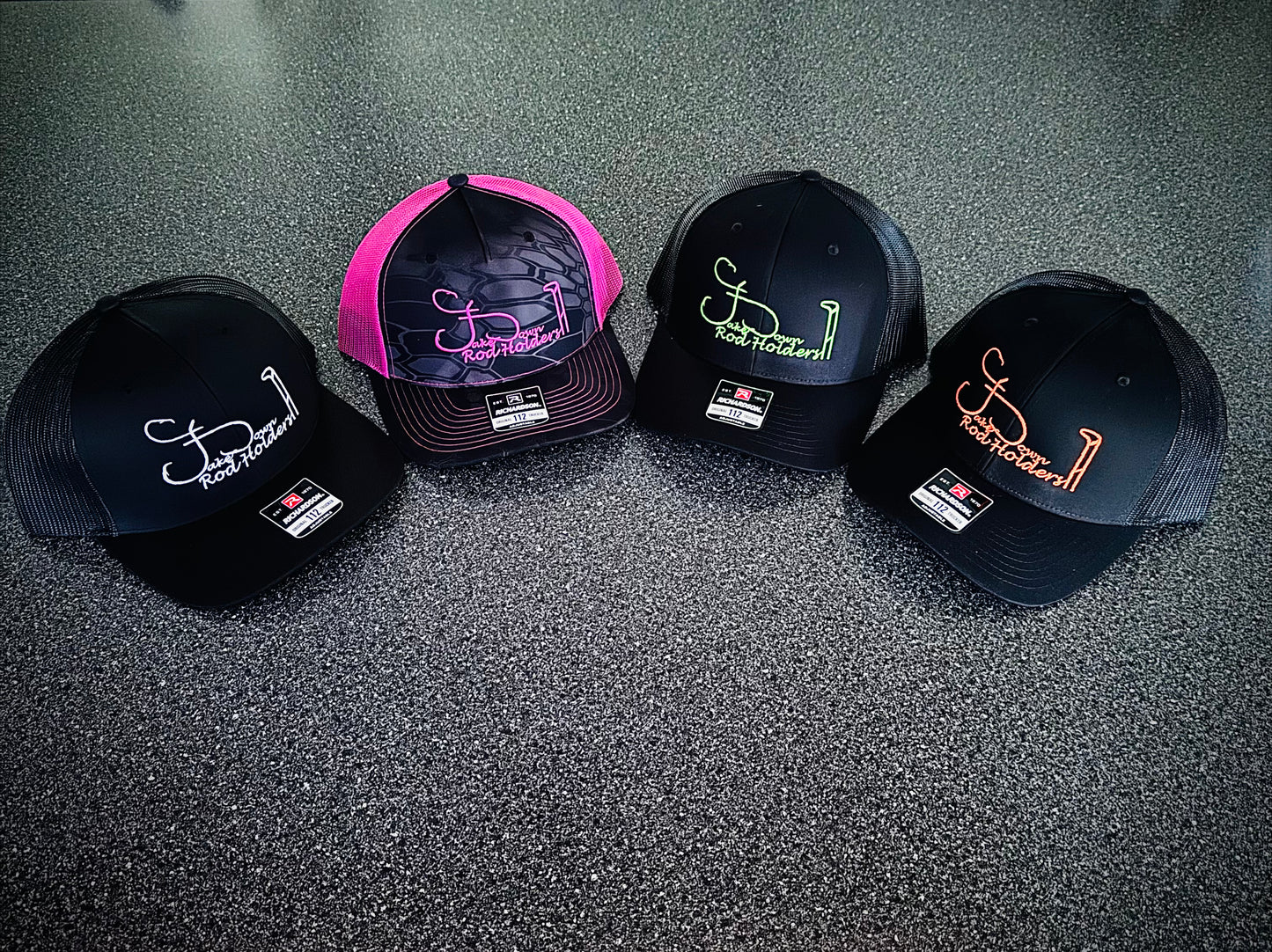 Official Takedown Rod Holders Hats (6 Options)