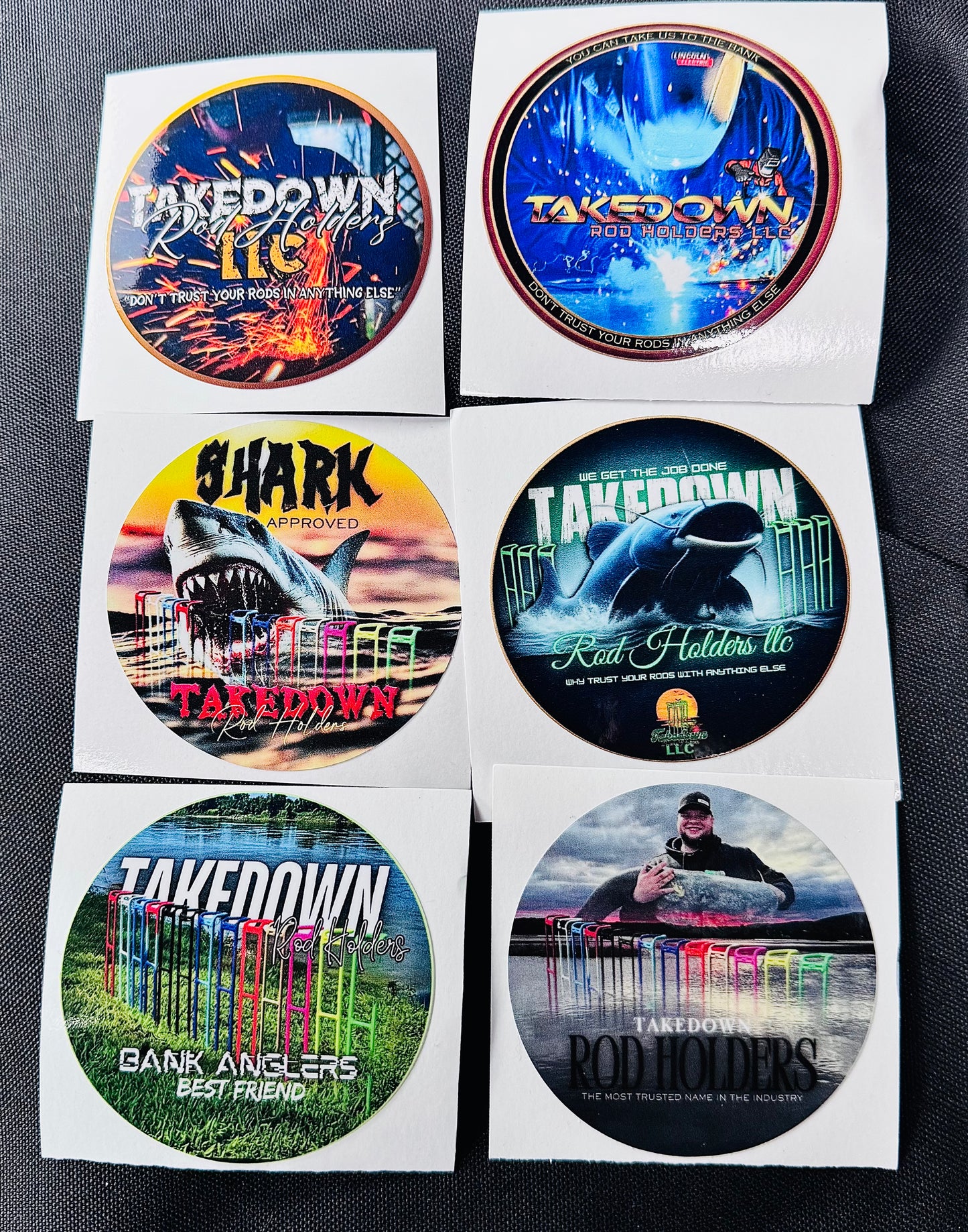 Official Cooler Stickers!           Designed by John Parker w/ REELTIME CATFISHING on YouTube