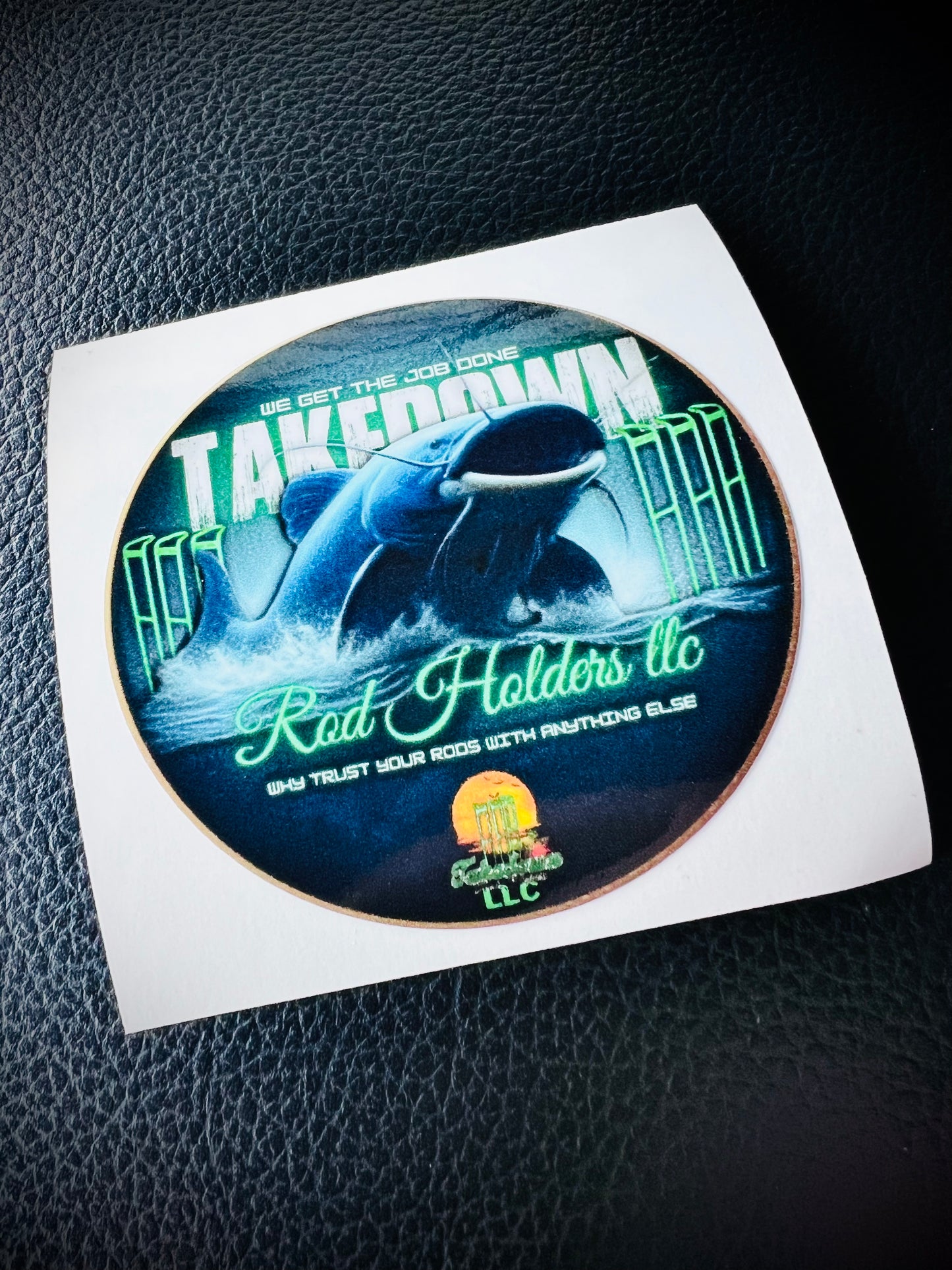 Official Cooler Stickers!           Designed by John Parker w/ REELTIME CATFISHING on YouTube