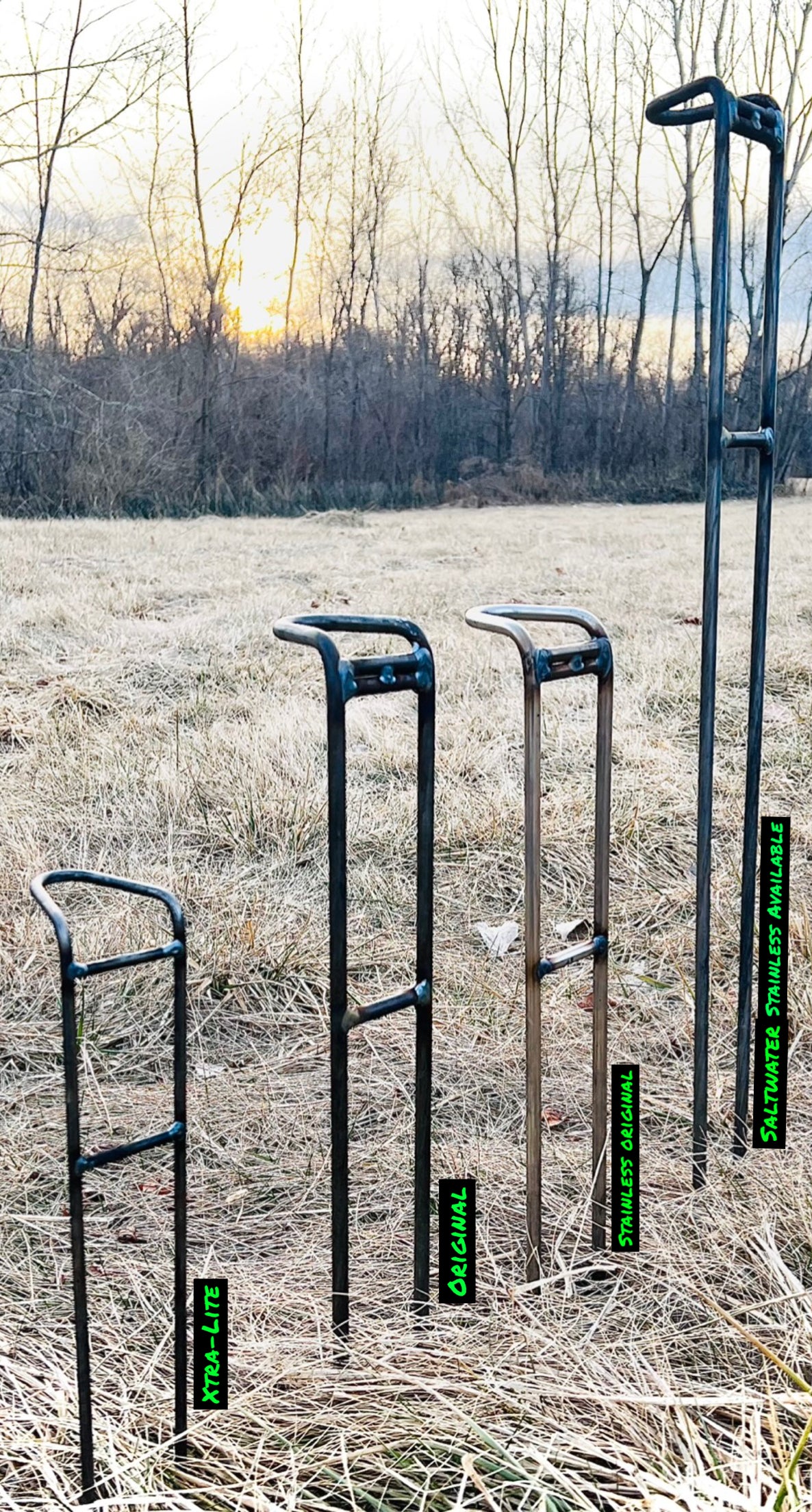NEW!! Xtra “Lite” Series Bank Rod Holders