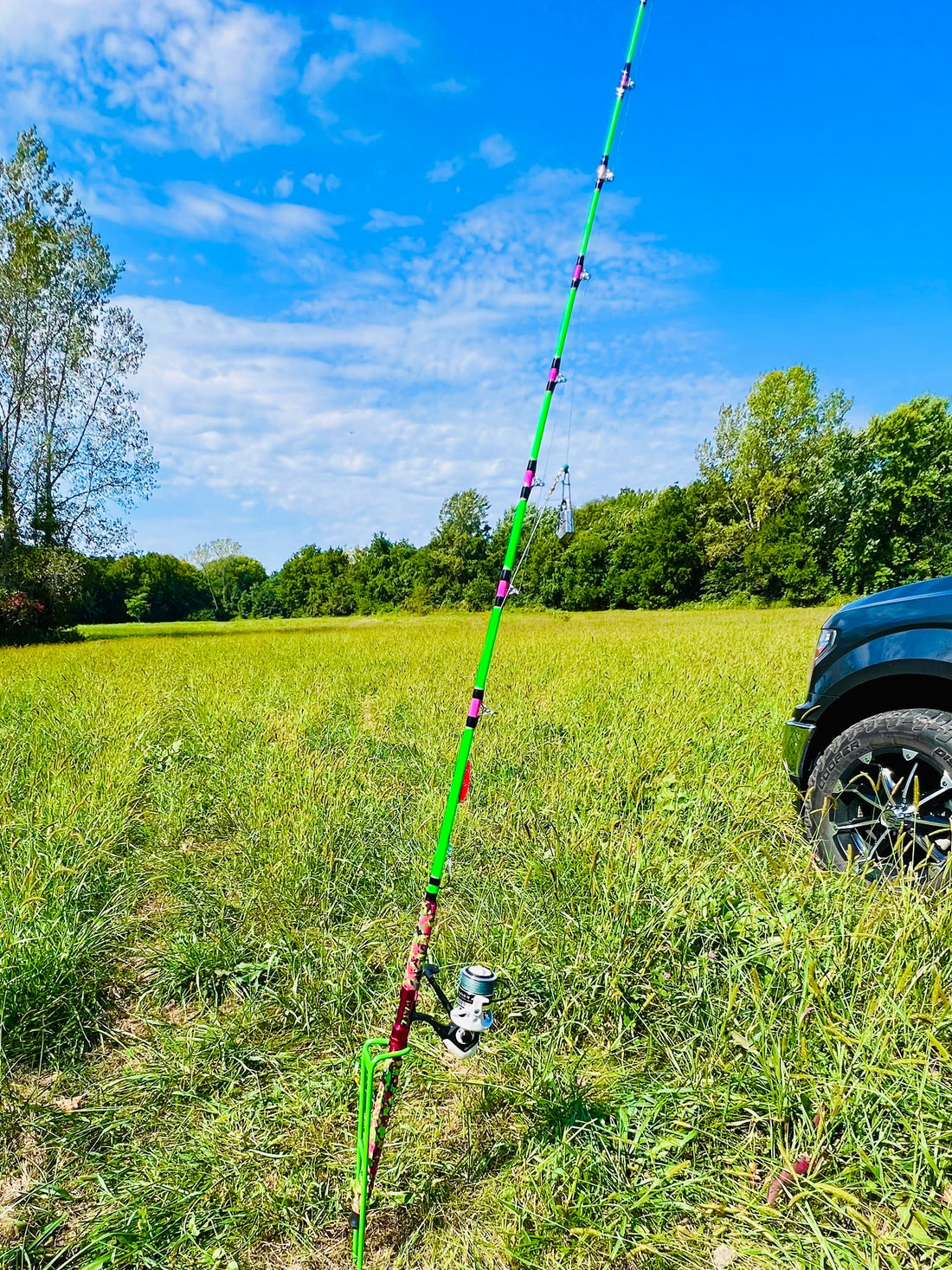 3 Position Bank Fishing Rod Holder Take Down Rod Holders Catfish & Crappie Conference 2024