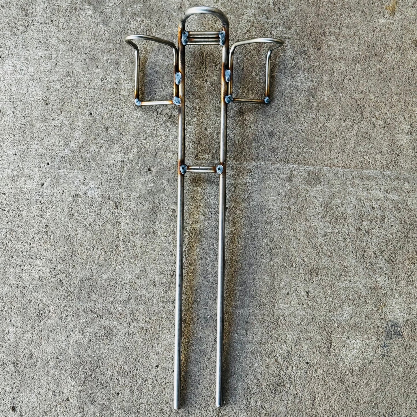 3- N -1  Bank Fishing Takedown Rod Holder ( turnaround will vary / welded to order )