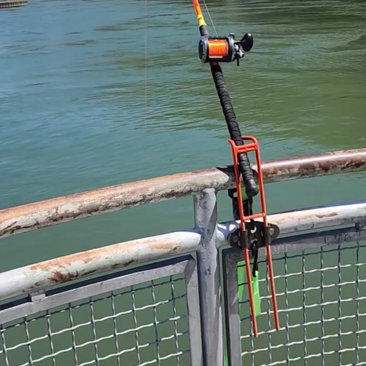 Diy Fishing Rod Holder For Dock Jigging Rod Homemade Rod Holder